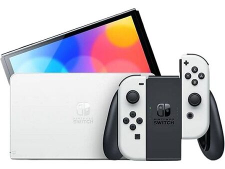 Nintendo Switch OLED 7" 64GB Blanca con Joy-Con Consola Híbrida | Pantalla OLED | Modo TV y Portátil | WiFi