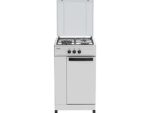 Cocina a gas Infiniton CC3FB, 3 quemadores, Gas natural, Control mecánico, Blanco
