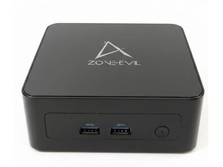 Mini PC Zone Evil QOOBE II, Intel Core i5-12450, 16GB RAM, 500GB SSD, Windows 11 Pro, HDMI, WiFi 6, Negro