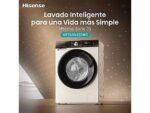 Lavadora Carga Frontal Hisense WF3S9043BW3, 9 kg, 1400 rpm, Wi-Fi & Bluetooth, Clase A-30%, Blanco