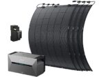 Kit Solar Anker E1600 Pro con 4xFS20, 2400W, Paneles Solares Flexibles, Batería LifePO4, Medidor Inteligente, IP65