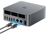 Mini PC Beelink EQR5, AMD Ryzen 5 Pro 5650U hasta 4.2 GHz, 16GB RAM, 512GB SSD, Windows 11 Pro, Radeon Graphics, Gris