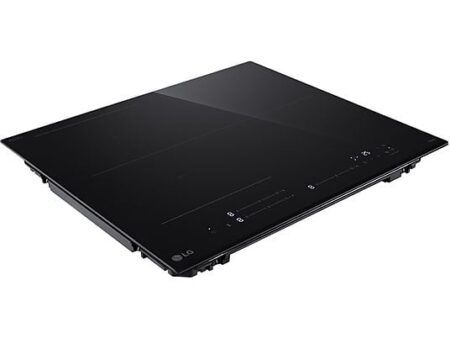 Placa Inducción LG CBIZ2432B, 3 Zonas, 1 Zona Flex, WiFi ThinQ, Ancho 59 cm, Cristal Negro