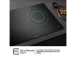 Placa de Inducción Hisense HI6321BSCE, 3 Zonas, Zona XL 32cm, Calentamiento Rápido, 59cm, Negro