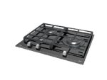 Placa de Gas Teka GZC 63310, 3 Zonas, Gas Natural, ExactFlame, 60 cm, Negro