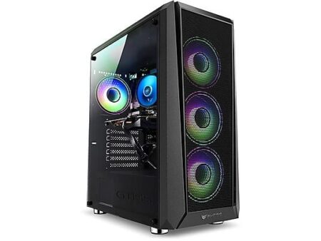 PC Gaming PC RACING Cosmo 5500, AMD Ryzen™ 5 5500, 16GB RAM, 512GB SSD, GeForce RTX™ 3050, Windows 11 Pro - Negro