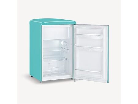 Nevera SEVERIN RKS 8834, 108L, Congelador 13L, Turquesa, Bajo Consumo, 37 dB, Libre Instalación