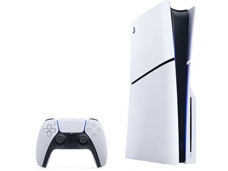 Consola Sony PlayStation 5 PS5 Slim Standard 1TB SSD 4K con Lector Blu-ray y Mando DualSense Blanca Chasis E