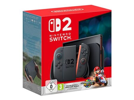 Consola Nintendo Switch 2 256GB Negra con Mario Kart World Pantalla 7.9" Full HD WiFi 6