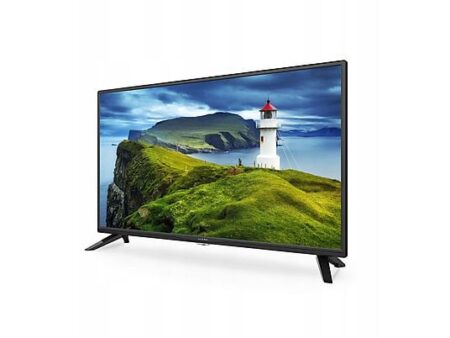 Kiano TV LED 32" SlimTV 32 HD, DVB-T2 (H.265), Direct LED, No Smart TV, Negro