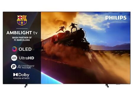 TV OLED 55" Philips 55OLED770/12 4K UHD Smart TV, Philips P5, Ambilight, Dolby Atmos, DTS:X, Negro