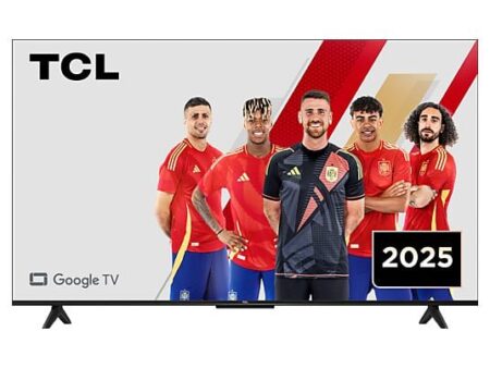 TV LED 55" TCL 55P6K 4K UHD Smart TV Google TV, HDR10, AiPQ Processor, Dolby Audio, HDMI 2.1, WiFi, Negro