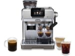 De'Longhi La Specialista Touch EC9455.M Cafetera Express 1450W 15 bar 1.7L Molinillo Integrado Táctil con 4 Niveles de Temperatura y Espumador Automático, Acero Inoxidable