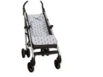 Saco Portabebé Tepee BABYLINE Gris Universal + Manoplas de Regalo, Silla con Cubrepies Polar, Adaptable para Sillas de Paseo