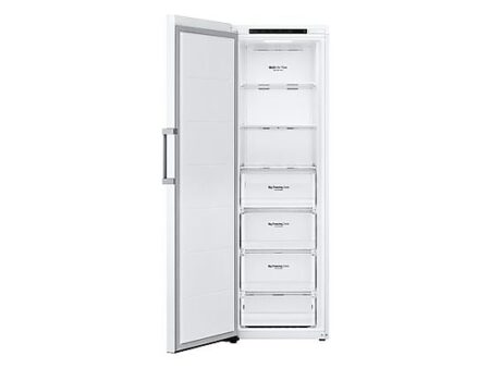 Congelador Vertical LG GFT41SWGSZ 324L Total No Frost Linear Cooling 186 cm Blanco