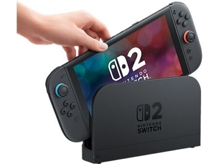 Nintendo Switch 2, 7.9" Full HD HDR 120Hz, 256GB, Magnetic Joy-Con 2 con Modo Ratón, Azul y Rojo Neón