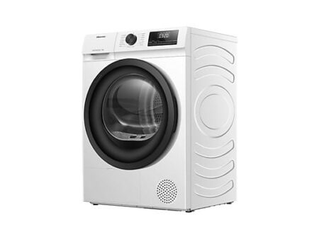 Secadora Hisense DHQE800BW2 Bomba de Calor 8kg, 16 Programas, Auto-Dry, Blanco
