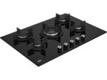 Placa de Gas BEKO HILW75222SL, 5 Zonas, Gas, 750 mm, Negro, Integrable