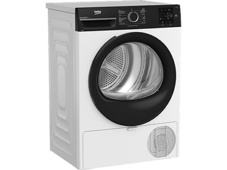 Secadora de Bomba de Calor Beko BM3T30230W, 10 kg, 15 Programas, AquaWave®, Blanco