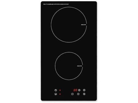 Placa Modular de Inducción EXQUISIT EKI 300-2, 2 Zonas, 288 mm, Negro, Control Táctil, Booster 2.0 kW