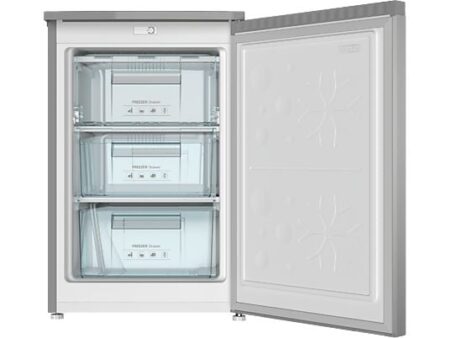 Congelador Vertical Infiniton CV-88L8XEH, 85L, 84.5 cm, Inox, Control Mecánico, Cíclico, Tecnología Fast Freezer