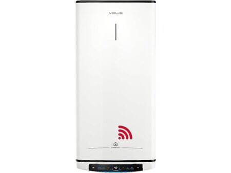 Termo Eléctrico Ariston Velis Pro Wifi 50L, 1500W, Blanco, Conectividad WiFi, Doble Depósito, Control Electrónico