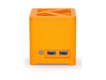 Mini PC KUBB con PassCypher, Intel® N300, 16GB RAM, 1TB SSD, HD Graphics, Windows 11 Pro, Naranja