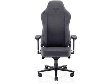 Silla Gaming VALK Freya Elite Gris Antracita, Reposabrazos 4D Ajustables, hasta 150 kg, Tela Premium, Respaldo Reclinable 160°