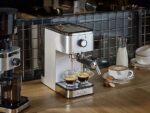 Cafetera Express Graef ES400EU 15 Bar 1400W 2 Tazas Plata - Máquina Semi-Automática con Boquilla de Vapor y Función de Calentamiento Rápido