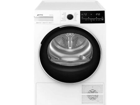 Secadora SMEG DNP93SLES Bomba de Calor, 9 kg, 14 Programas, Inverter