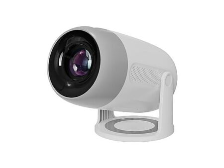 Proyector Kiano Vision 2, Full HD 1080p, 180° Rotatorio, Android, HDMI, USB, Batería 7500mAh, Bluetooth, Blanco