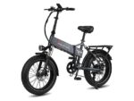 Bicicleta eléctrica plegable MAXTRON Polaris, 250W, 48V 13Ah, Gris, 20" Fat Tires