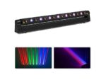 Barra de Luces BEAMZ Hyaden 7 LEDs RGBW, 8 Láseres 499mW, DMX, Estroboscópica
