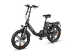 Bicicleta Eléctrica Plegable SAMEBIKE CY20 Pro, Motor 250W, Batería 36V 13Ah, Autonomía hasta 110 km, Negro