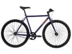Bicicleta Urbana Fixie FABRICBIKE Original 28" Blue Marine, Acero Hi-Ten, 1 Velocidad, Piñón Fijo/Libre