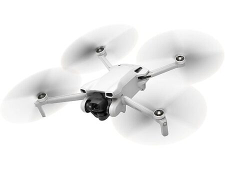 Mini Dron DJI Mini 3 con Cámara 12MP, Vídeo 4K, RC-N1, 38 min de autonomía, Gris