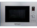 Microondas Integrable ORBEGOZO 23L 900W con Grill 1000W Acero