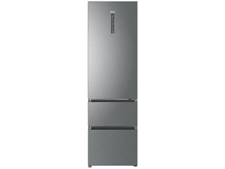 Frigorífico Combi Haier A3FE737CGJ 371L No Frost Inverter 200.5 cm Inox