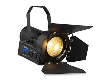 Foco Fresnel LED BEAMZ BTK100C 100W, Blanco Frío/Cálido, Zoom 15°-40°
