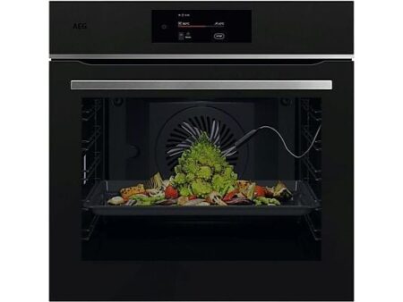 Horno Multifunción AEG TE8PB731AT - Pirolítico, 71 L, 3500 W, Conectividad WiFi, 16 Funciones, Sonda Térmica, Negro Mate