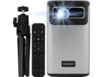 Proyector Portátil OVERMAX MULTIPIC 8.1 Full HD 4K, Inalámbrico, Batería 40,000 h, Android, Plata