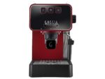 Cafetera Espresso Gaggia Evolution, 15 bar, 1900W, 2 tazas, Rojo - Sistema PID, Portafiltro Ergonómico, Espumador Pannarello