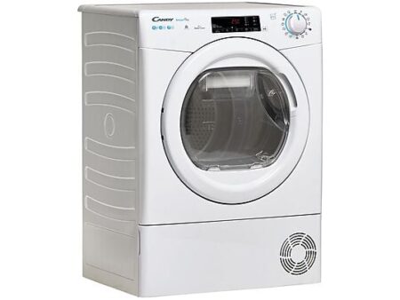 Secadora de Bomba de Calor Candy Smart Pro CSOE H9A2TE-S, 9kg, 15 Programas, Wi-Fi, Anti-arrugas, Blanco
