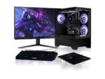 PC Gaming BEASTCOM Ryzen 5 3400G, 8GB RAM, 512GB SSD, Monitor 24" Full-HD