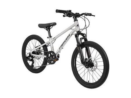 Bicicleta de Montaña Infantil FABRICBIKE Terra MTB 20”, Aluminio, 7 Velocidades, Freno de Disco, Suspensión Delantera, Polished