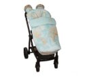 Saco Portabebé Mapamundi BABYLINE Grupo 0, Multicolor, Hidrófugo y Polar