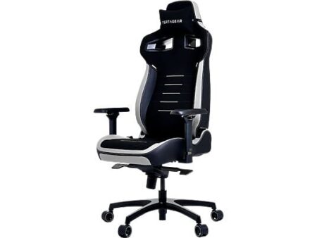 Silla Gaming Vertagear PL4800 XL, ContourMax, VertaAir, Reposabrazos 4D, hasta 163 kg, Negro y Blanco