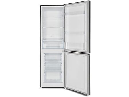 Frigorífico Combi CHiQ FBM157L42 - 157L, 1.44m, Puertas Reversibles, Estático, Inox Oscuro, 39dB, 4 Estrellas de Energía