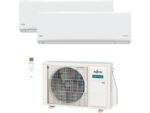 Aire Acondicionado Split 2x1 Fujitsu ASY25U2MI-KN, 2150 fg/h, Wi-Fi, Blanco