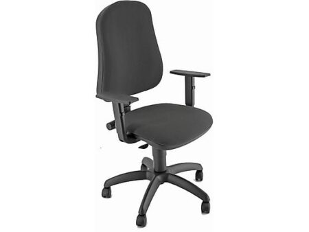 Silla de Oficina UNISIT SICP/BRF/EN, Negro, Carga Máxima 120 kg, Diseño Ergonómico, Silla para Oficina